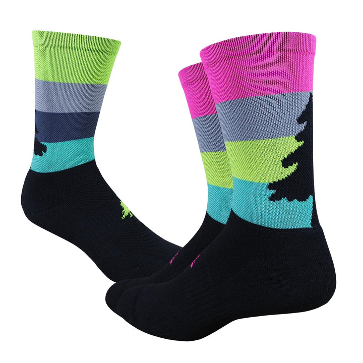 NE Stripey 7" Smash Sock - High-Performance Recycled