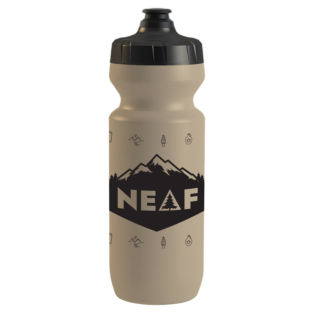 Purist 22oz Water Bottle with Black Caps
