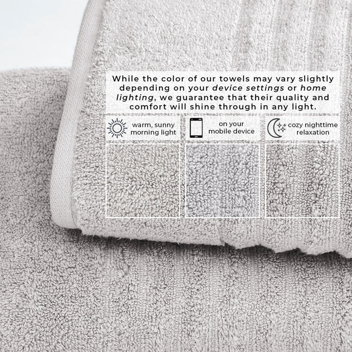 Combed Cotton Bath Towels - Karina Collection
