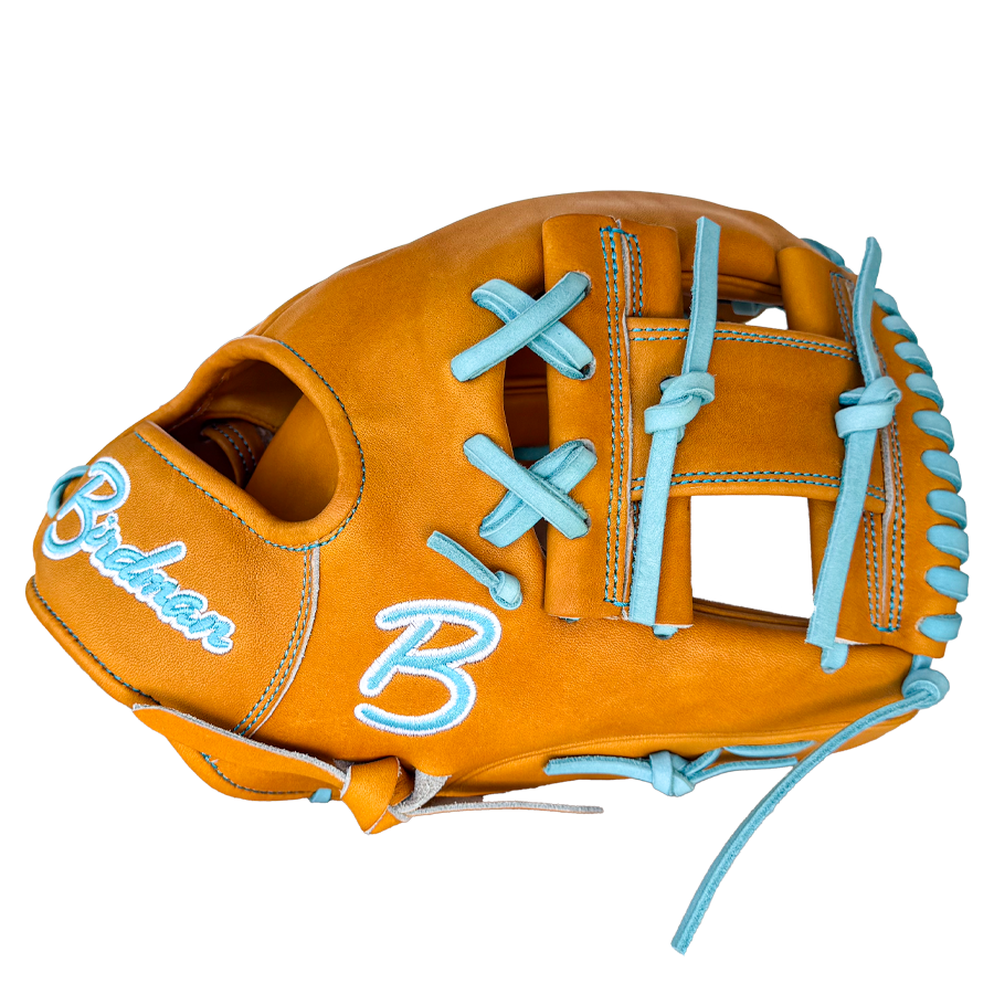 Birdman Kip 11.5" Tan/Teal Mitt