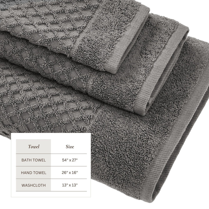 Cotton Bath Towel Set - Grayson Collection