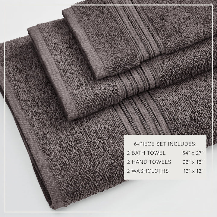 Cotton Bath Towel Set - Cooper Collection