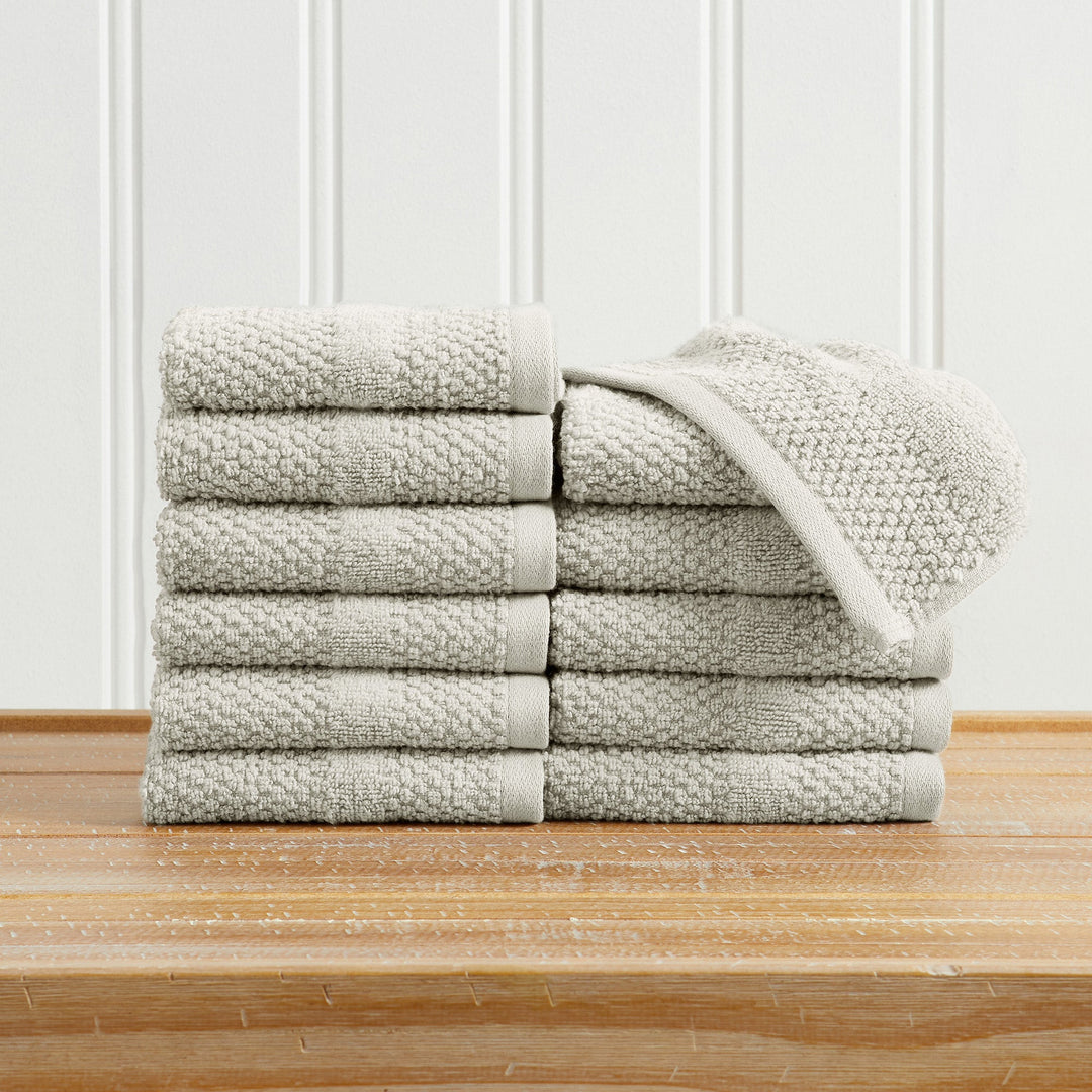 Cotton Woven Bath Towel Set - Marbella Collection