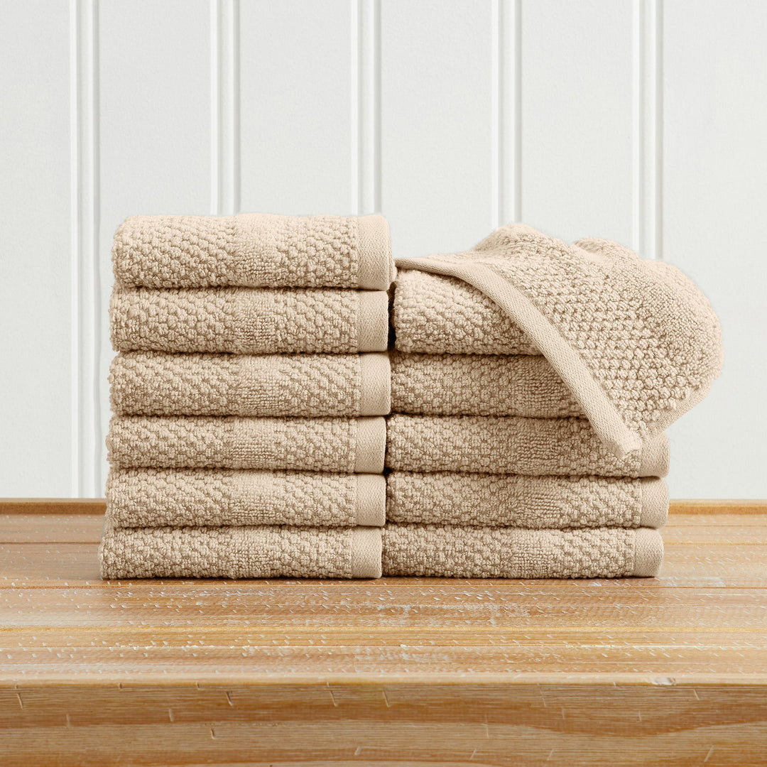 Cotton Woven Bath Towel Set - Marbella Collection