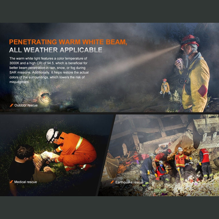 Fenix HP35R Search and Rescue Headlamp