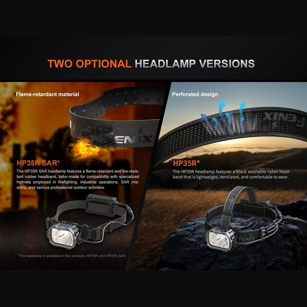 Fenix HP35R Search and Rescue Headlamp