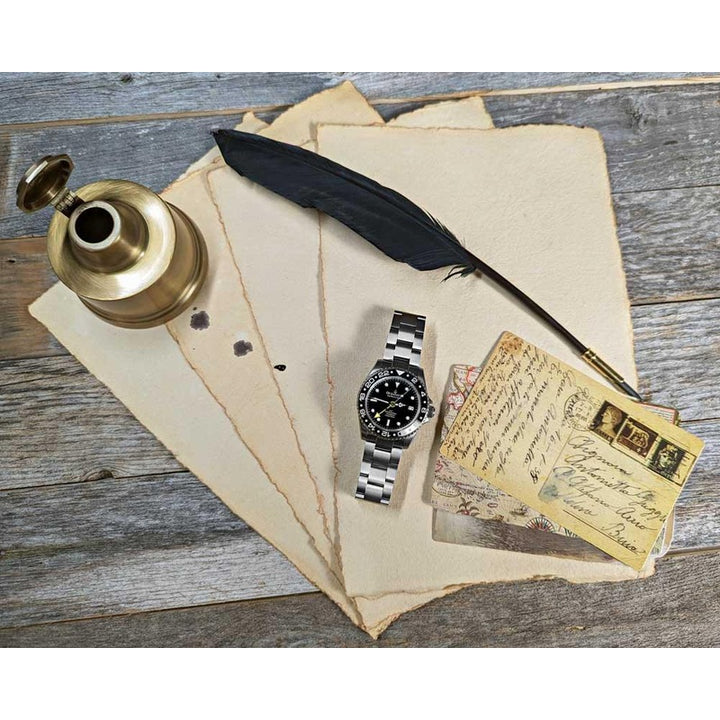 Oceaneva Men's GMT Automatic Diver Watch for Deep-Sea Adventures