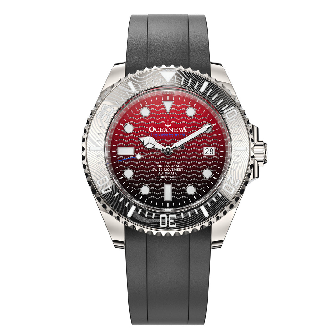Oceaneva 6000m Titanium Watch - Deep Marine Explorer VI