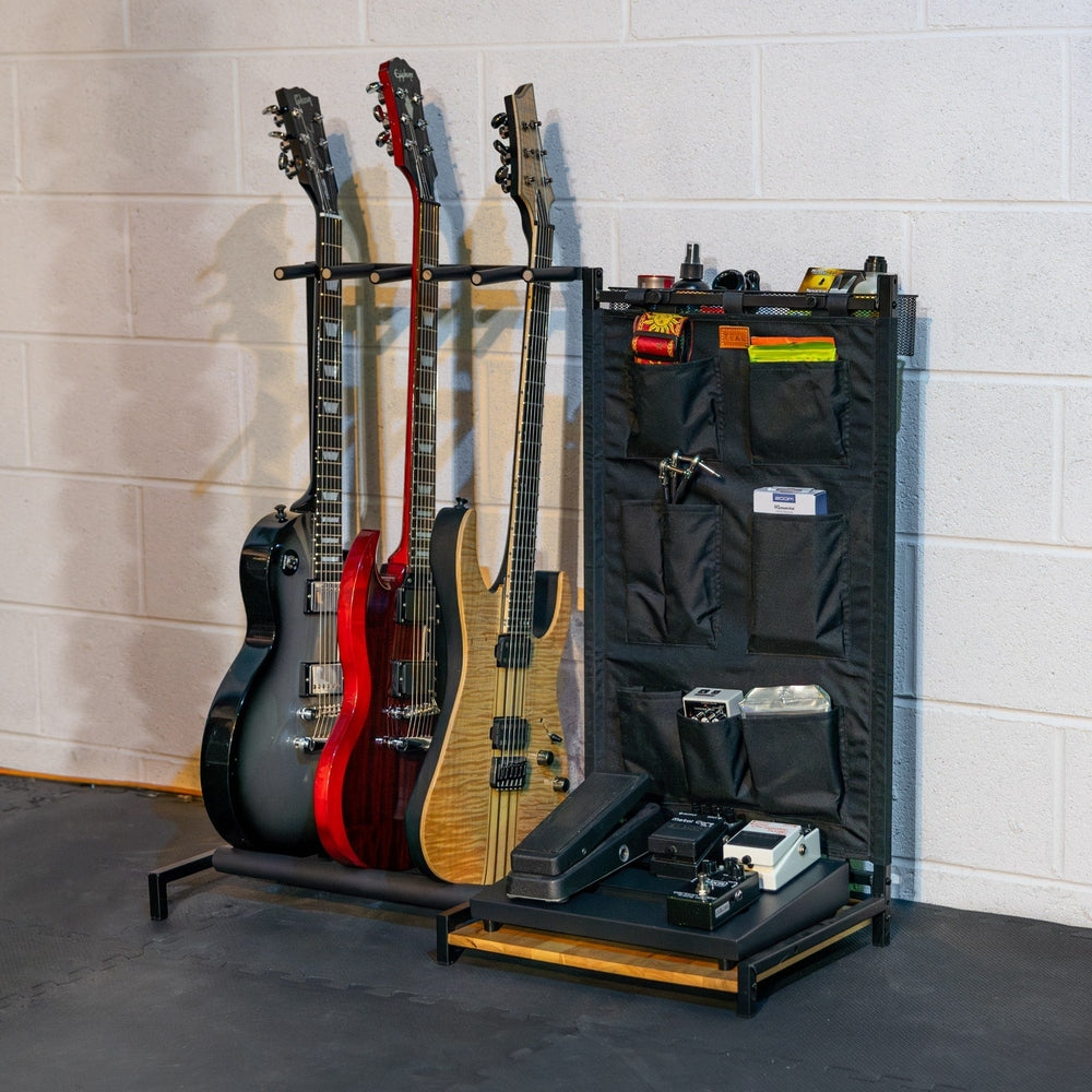 The Opener 5-Slot Guitar Rack for Safe Storage