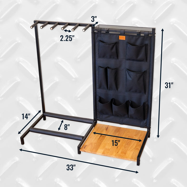 The Opener 5-Slot Guitar Rack for Safe Storage