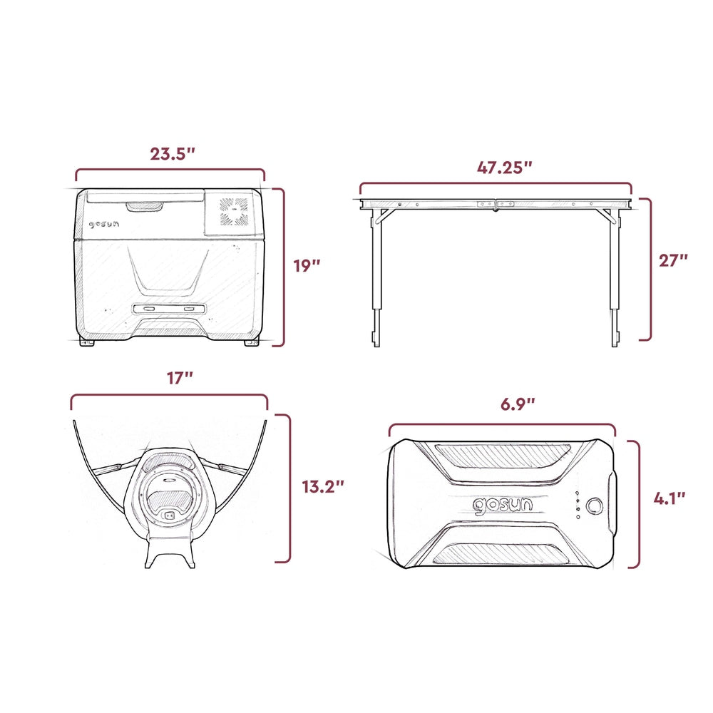 Solar Kitchen - Cook, Cool and Charge Anywhere