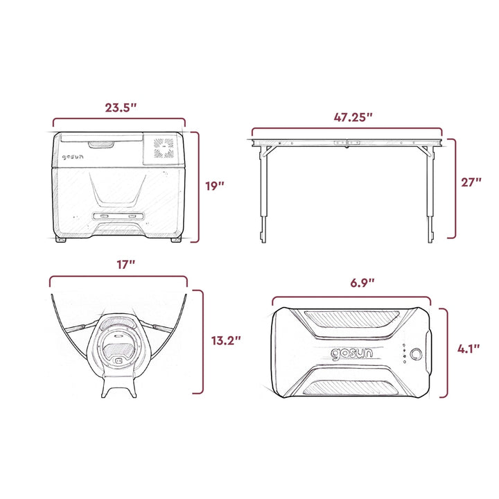 Solar Kitchen - Cook, Cool and Charge Anywhere