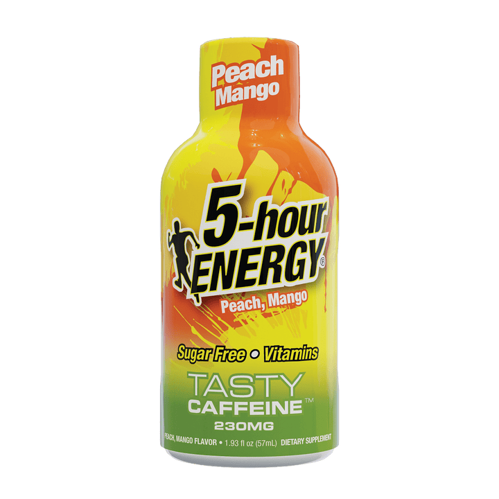 24 Pack 5-hour ENERGY Extra Strength Shots, Peach Mango Flavor Flavor, 1.93 Fl Oz