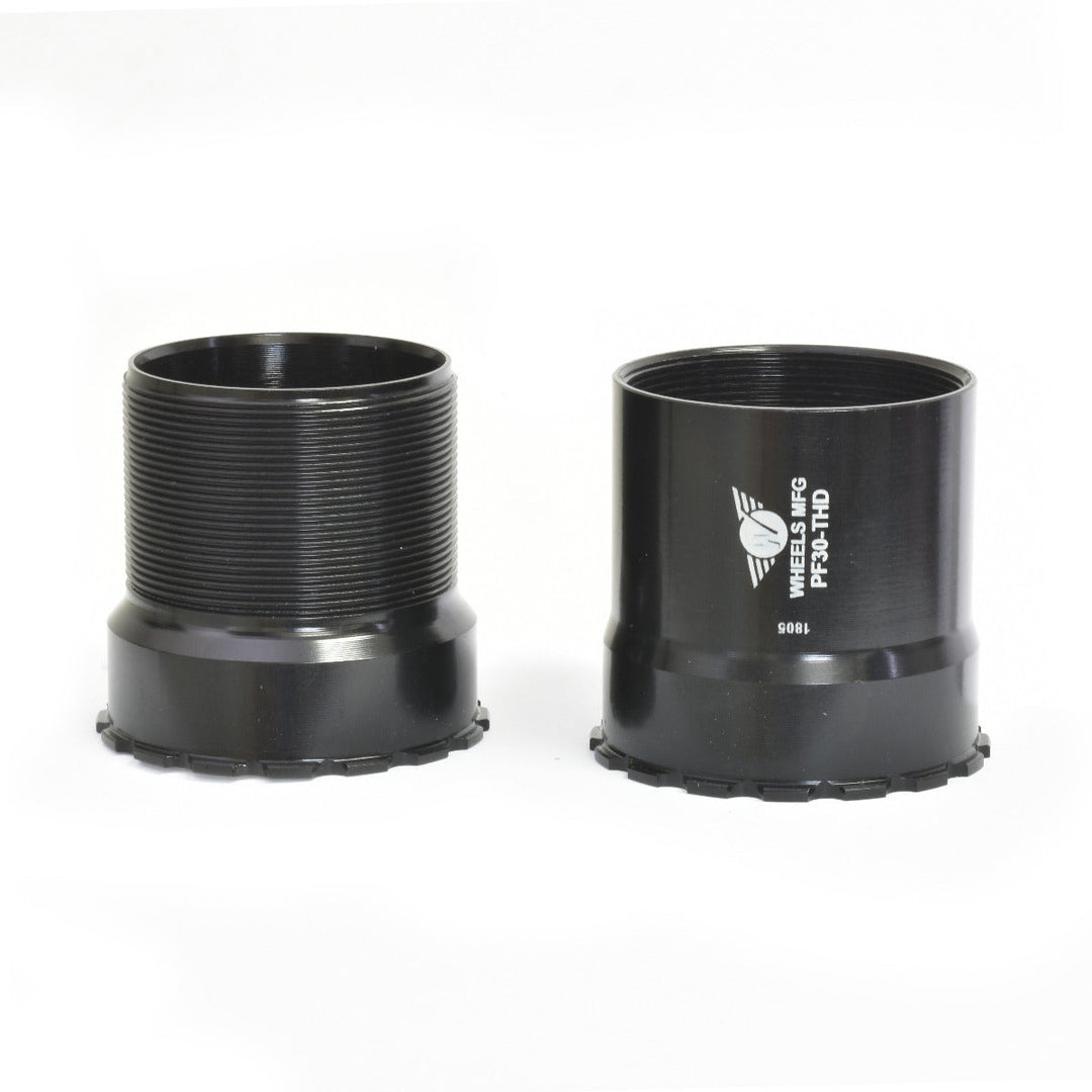 PF30 Threaded Angular Contact BB (Black)