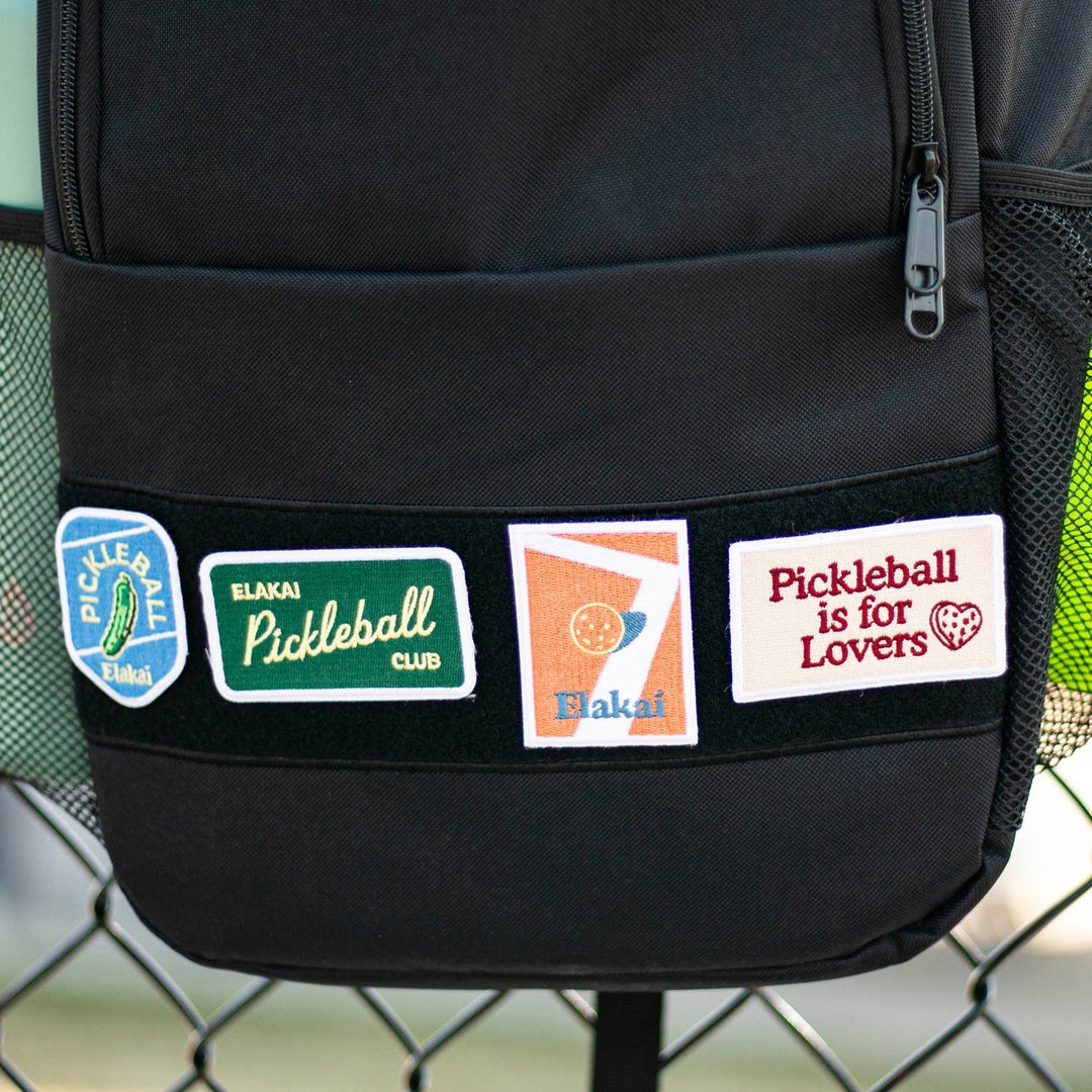 Pickleball Patches Set - Fun Accessories for Your Gear