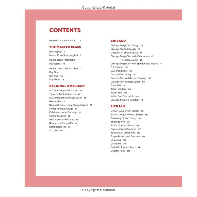 The Pizza Bible: The World's Favorite Pizza Styles Spiral Bound