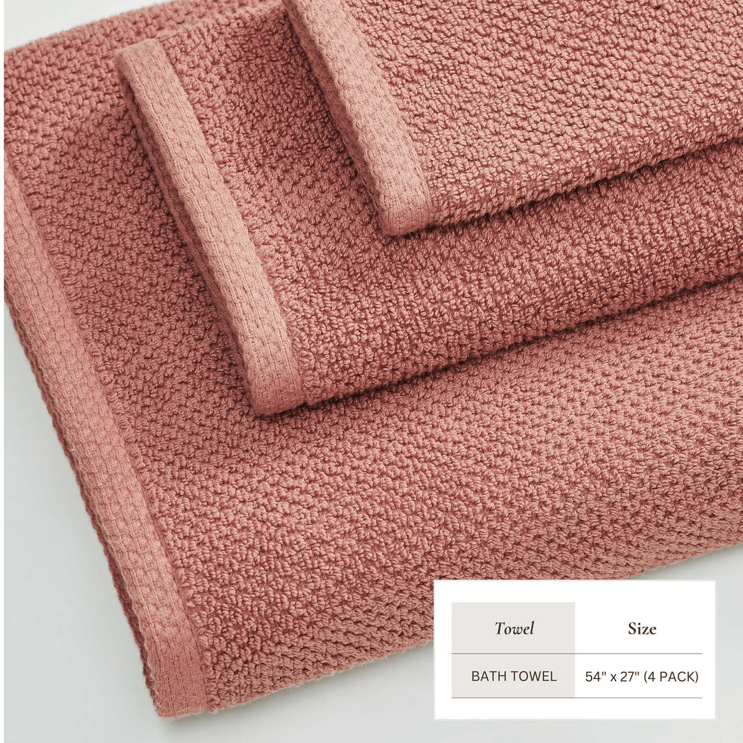 Cotton Bath Towel Set - Acacia Collection