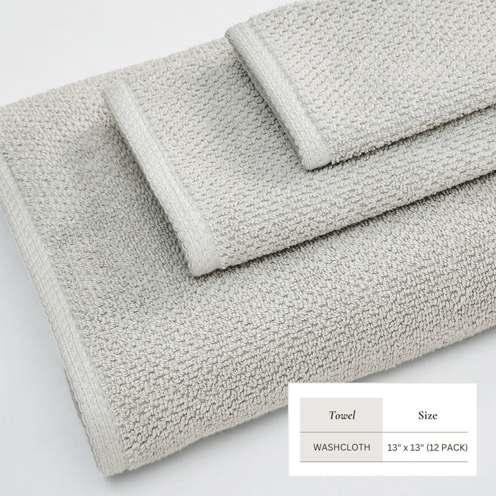 Cotton Bath Towel Set - Acacia Collection