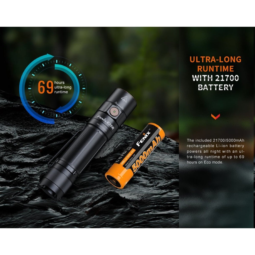 Fenix E35R High-Performance Rechargeable LED Flashlight