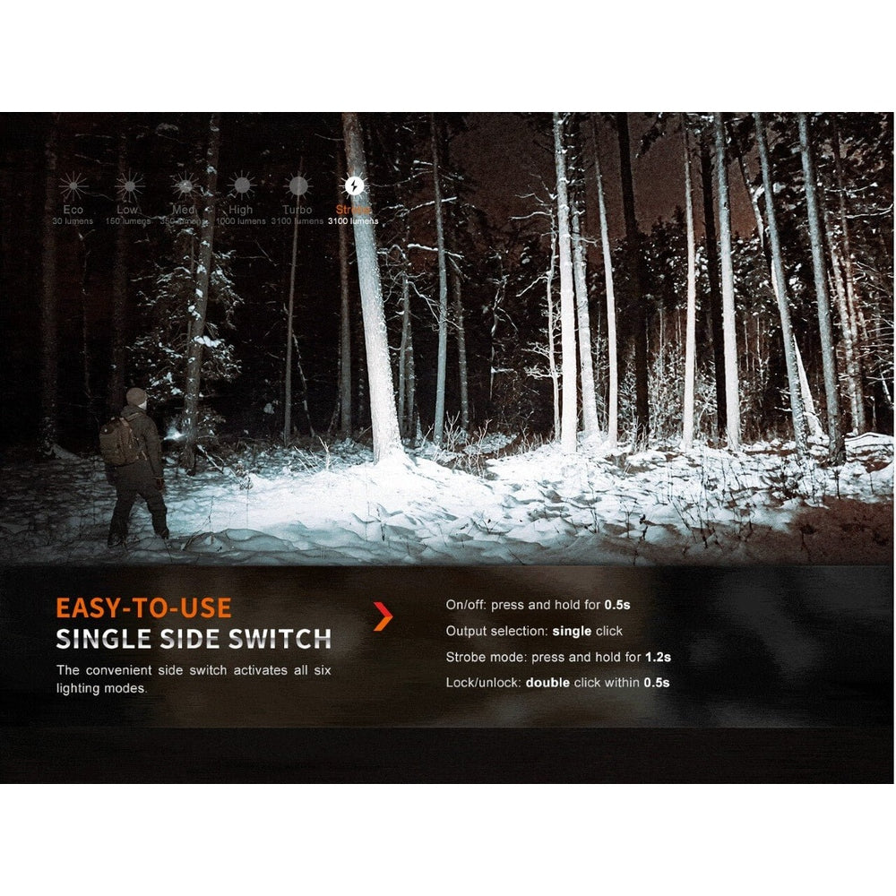 Fenix E35R High-Performance Rechargeable LED Flashlight