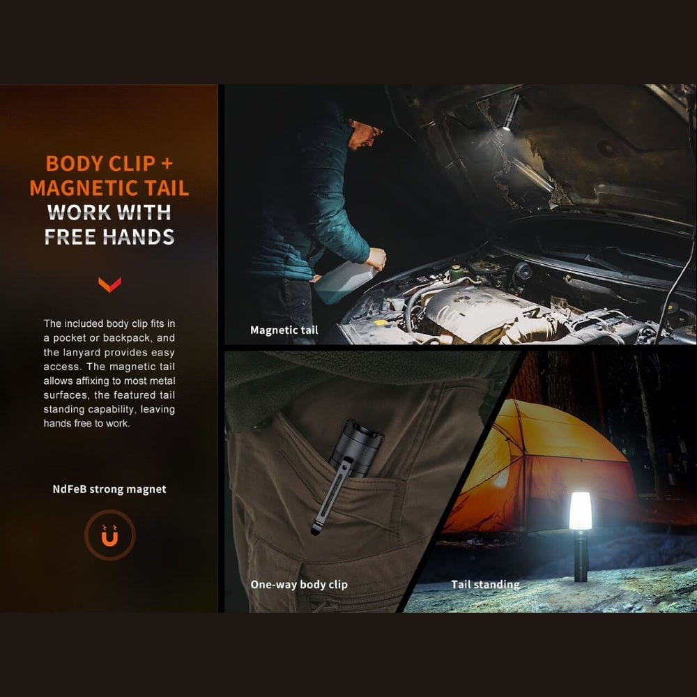 Fenix E35R High-Performance Rechargeable LED Flashlight