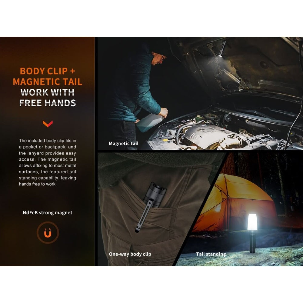 Fenix E35R High-Performance Rechargeable LED Flashlight