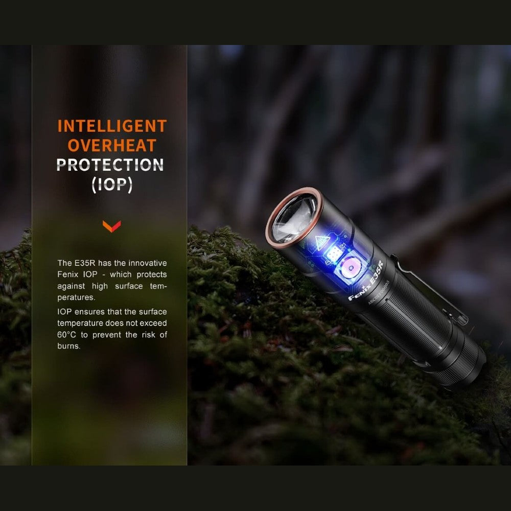 Fenix E35R High-Performance Rechargeable LED Flashlight