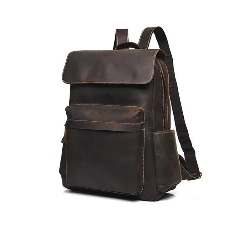 The Helka Backpack | Genuine Vintage Leather Backpack