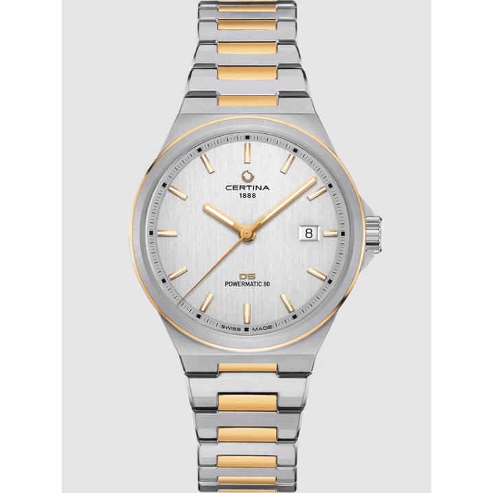 DS-7 Powermatic 80 Watch - Silver Dial Design