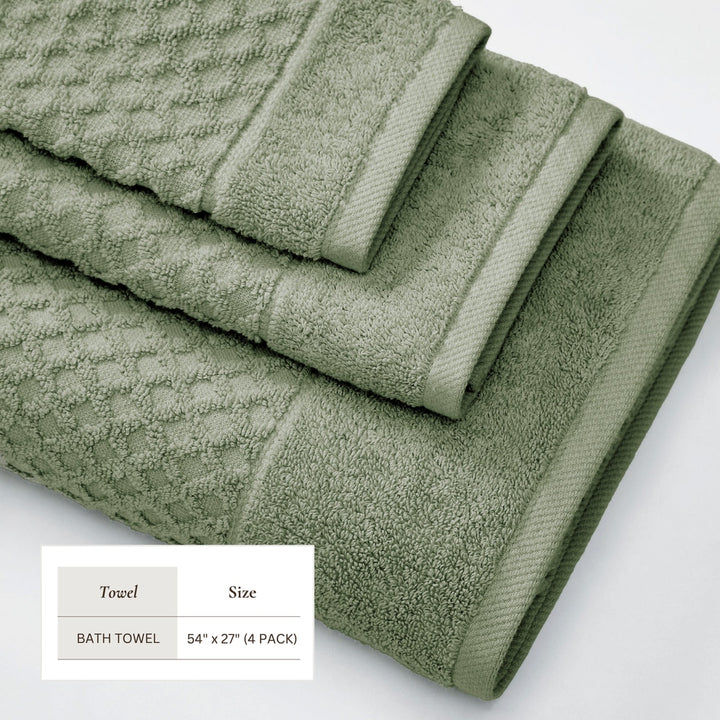 Cotton Bath Towel Set - Grayson Collection