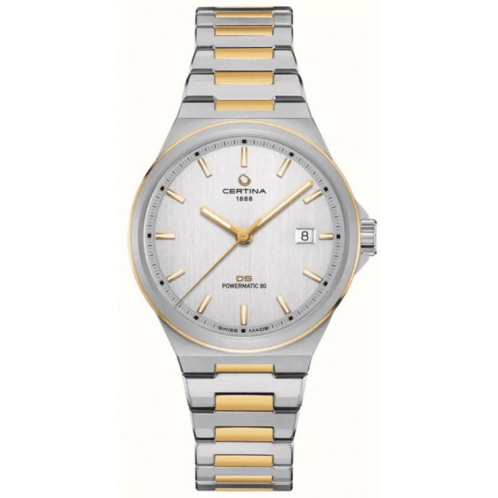 DS-7 Powermatic 80 Watch - Silver Dial Design