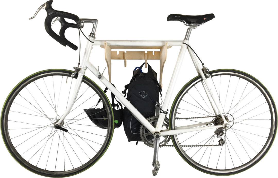 The Roadie bike shelf