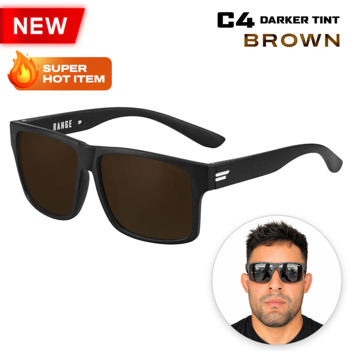 RANGE Polarized White Emblem
