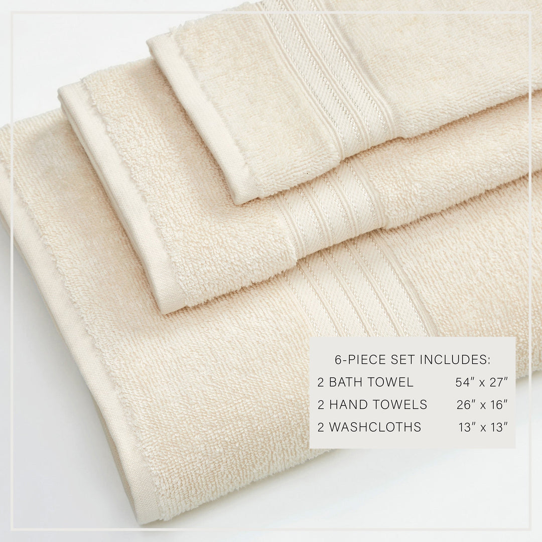 Cotton Bath Towel Set - Cooper Collection