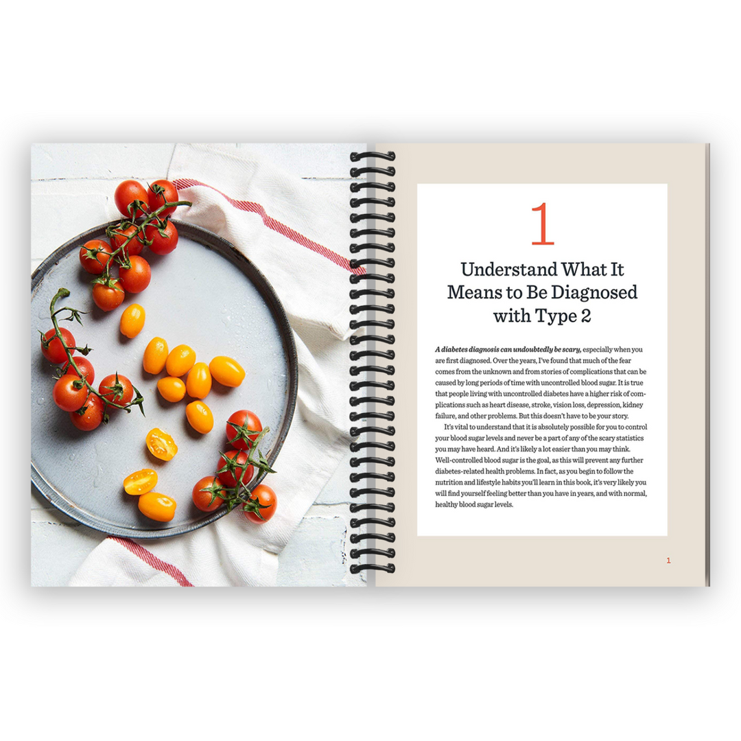Diabetic Cookbook & Meal Plan Spiral Bound