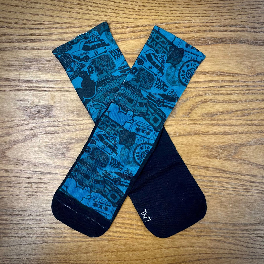 SUB6 6" Socks with Unique Designs