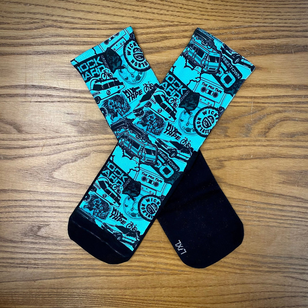 SUB6 6" Socks with Unique Designs