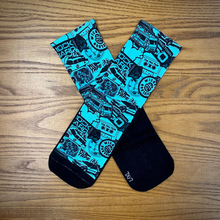 SUB6 6" Socks with Unique Designs