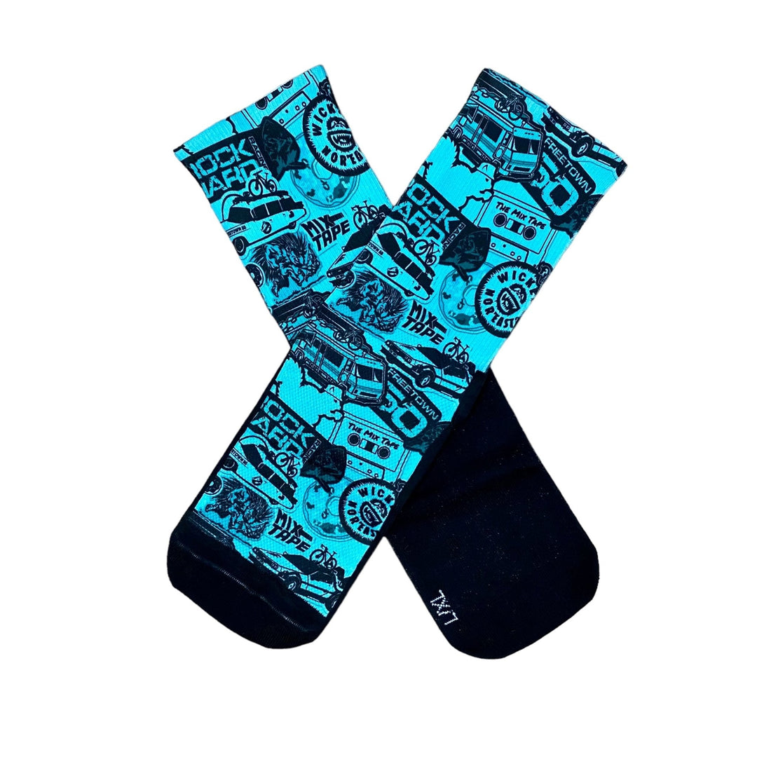SUB6 6" Socks with Unique Designs
