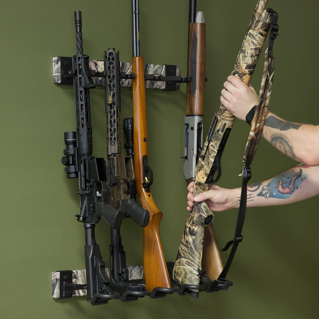 FORGE Firearm Wall Mount Display - 5 Slot Storage