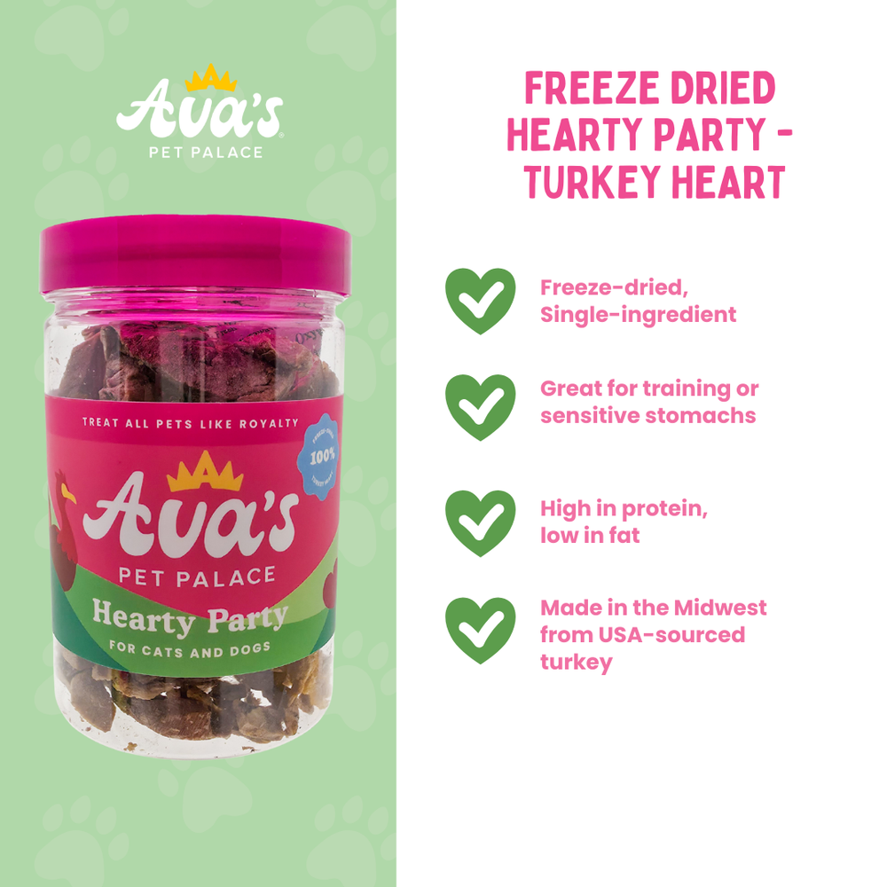 Freeze Dried Hearty Party - Turkey Heart