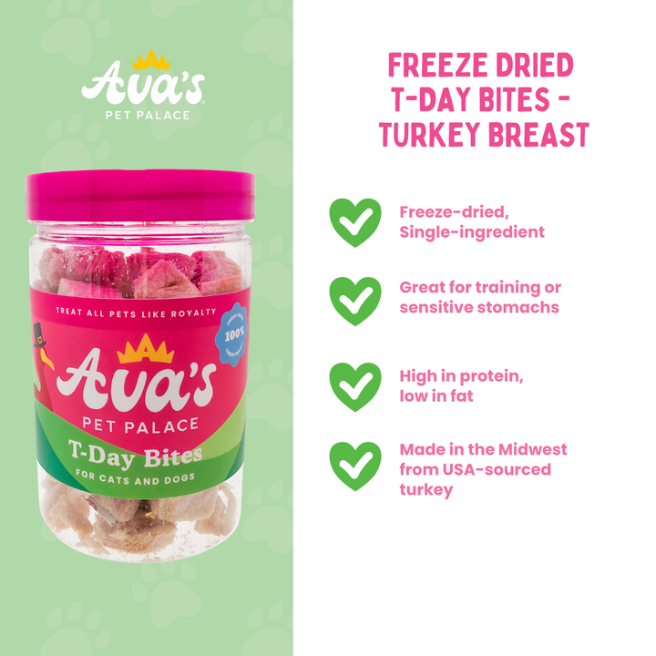 Freeze Dried T-Day Bites - Turkey Breast