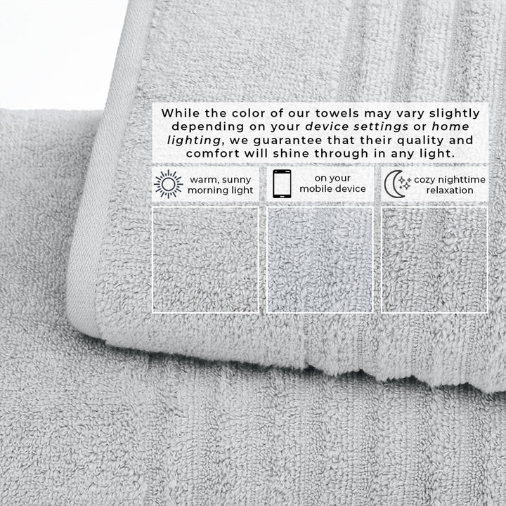 Combed Cotton Bath Towels - Karina Collection