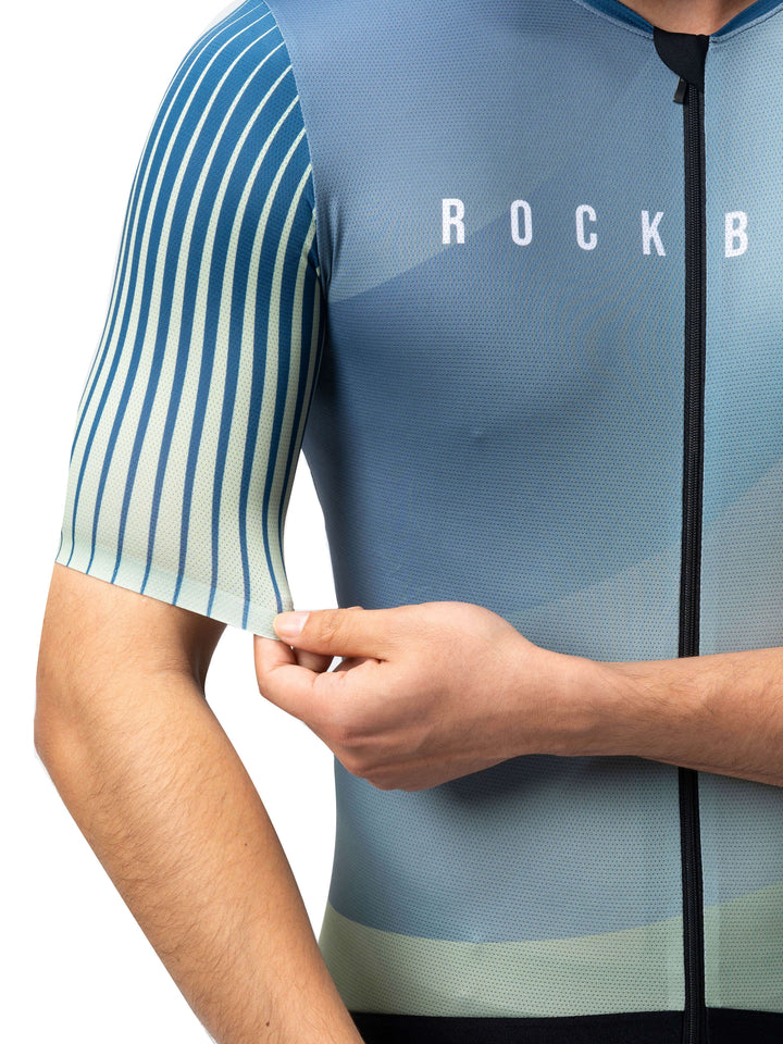 Men's Birds & Flowers Short-Sleeve Cycling Jersey