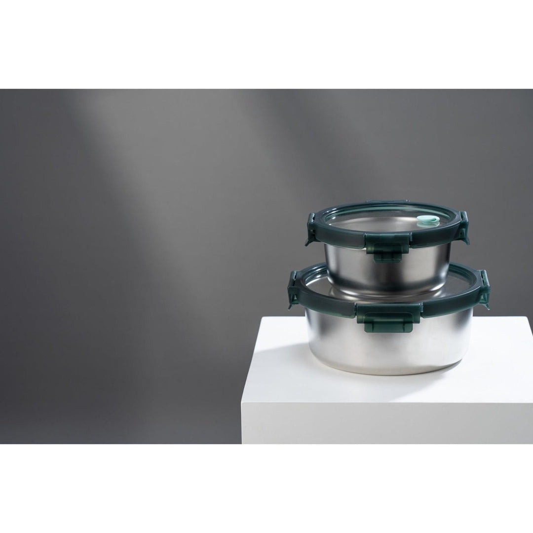 The Stainless Steel Container Round