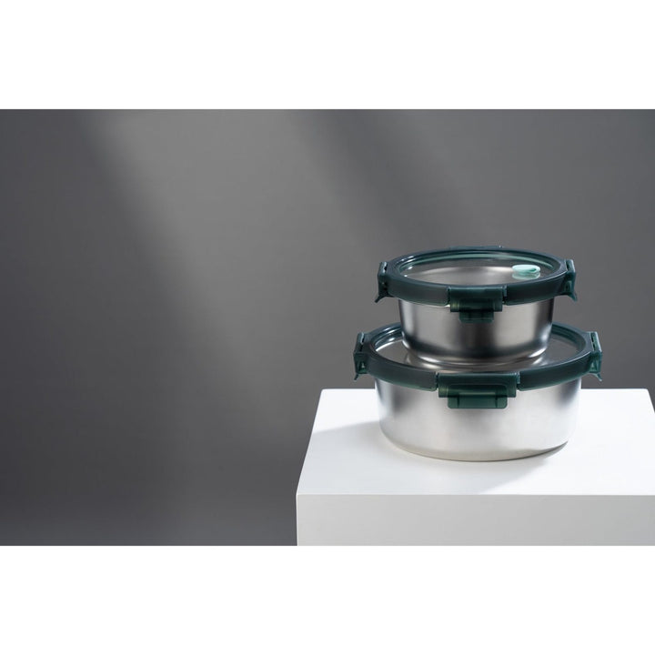 The Stainless Steel Container Round