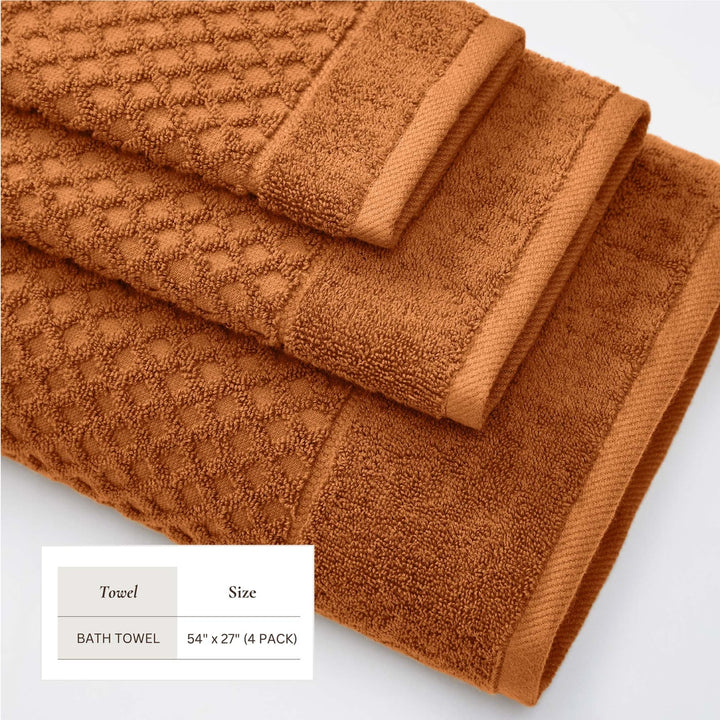 Cotton Bath Towel Set - Grayson Collection