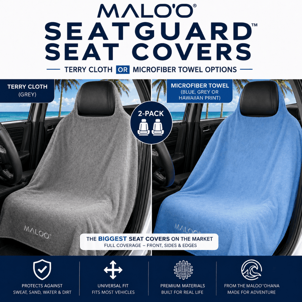 Malo'o Racks SeatGuard Terry Cloth Car Seat Cover pair