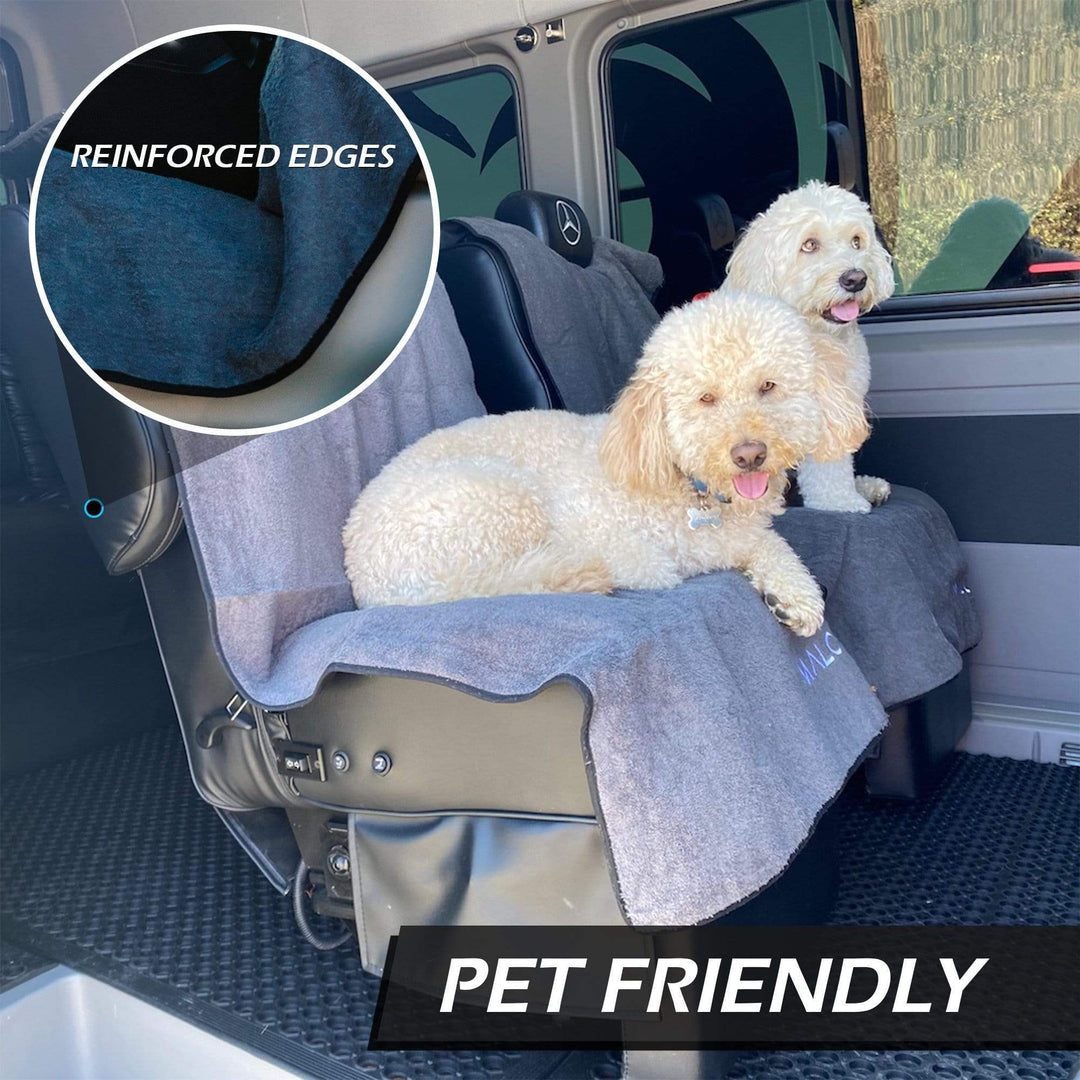 Malo'o Racks SeatGuard Terry Cloth Car Seat Cover pair