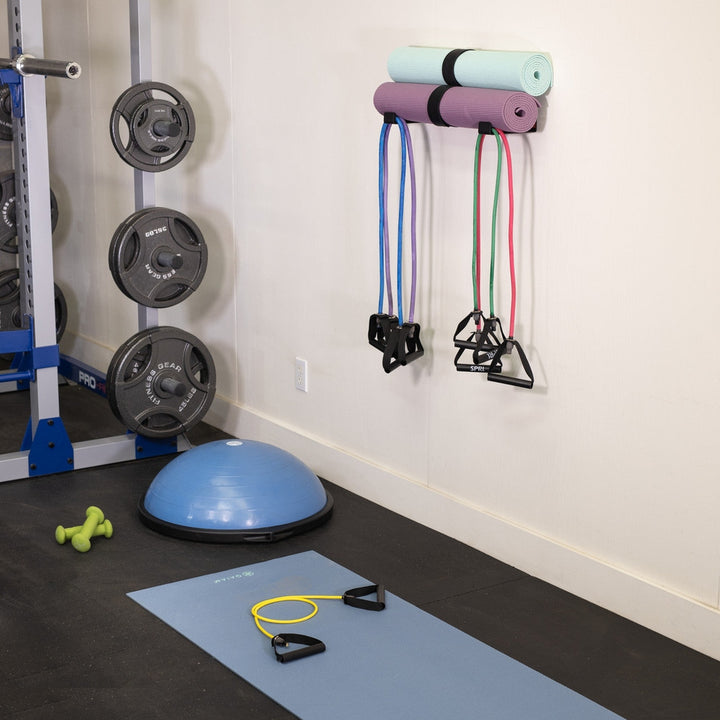 Yoga Mat Holder for Clutter-Free Home Gym Spaces